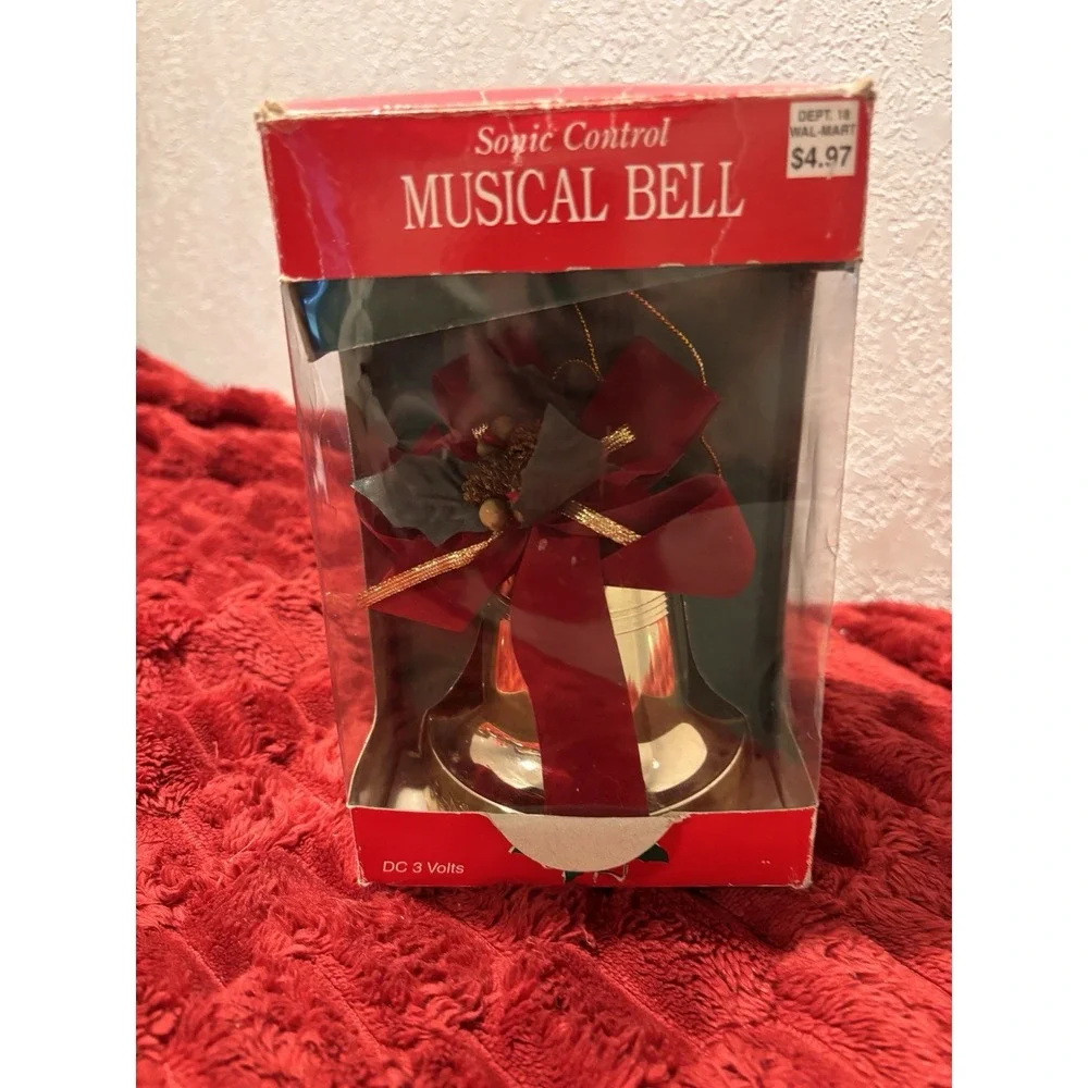 I Can Hear The Bells Lot Of 3 Musical Bell 2AA Works Manual Bells Bear & Holly
